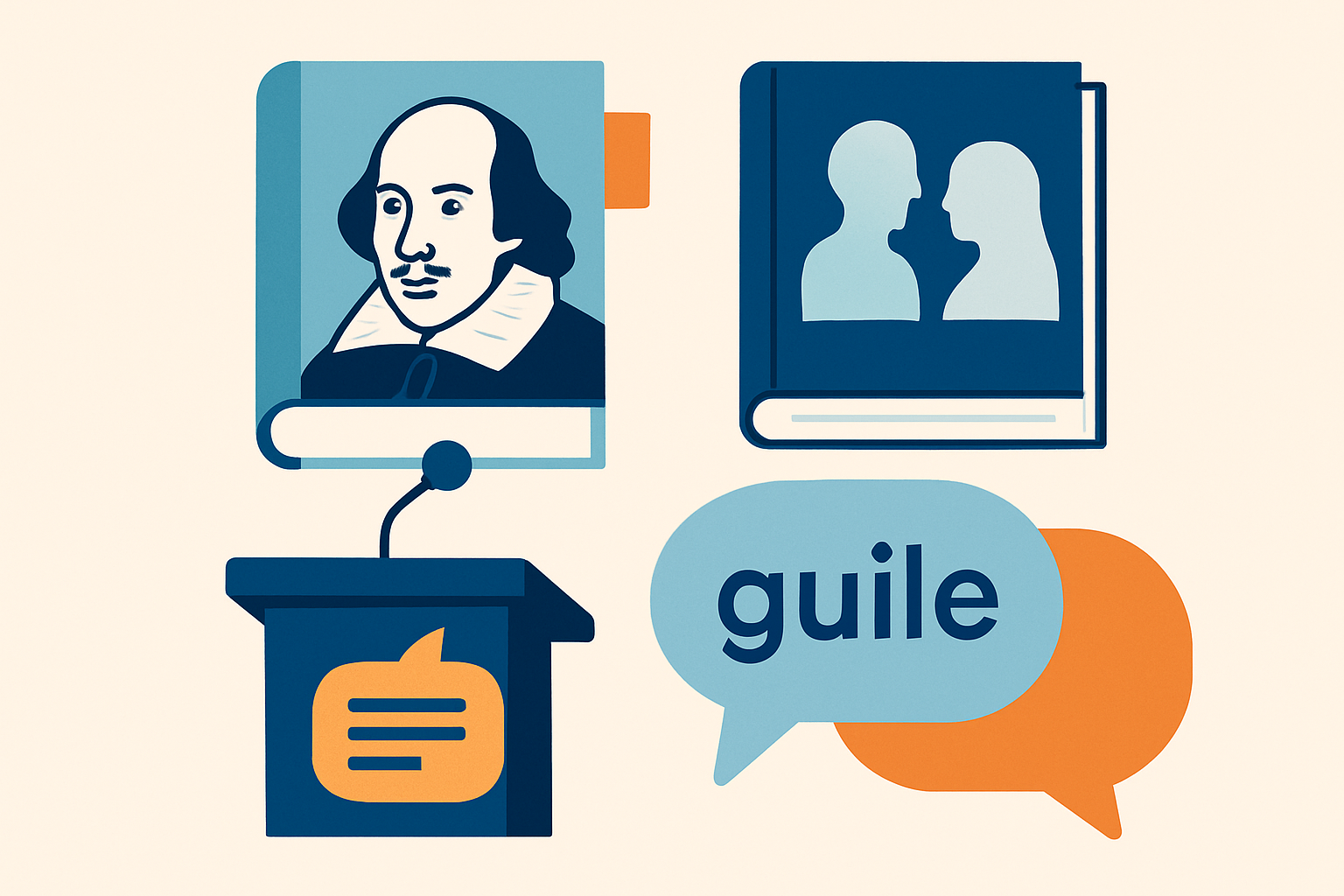 A visual representation showing the use of the word