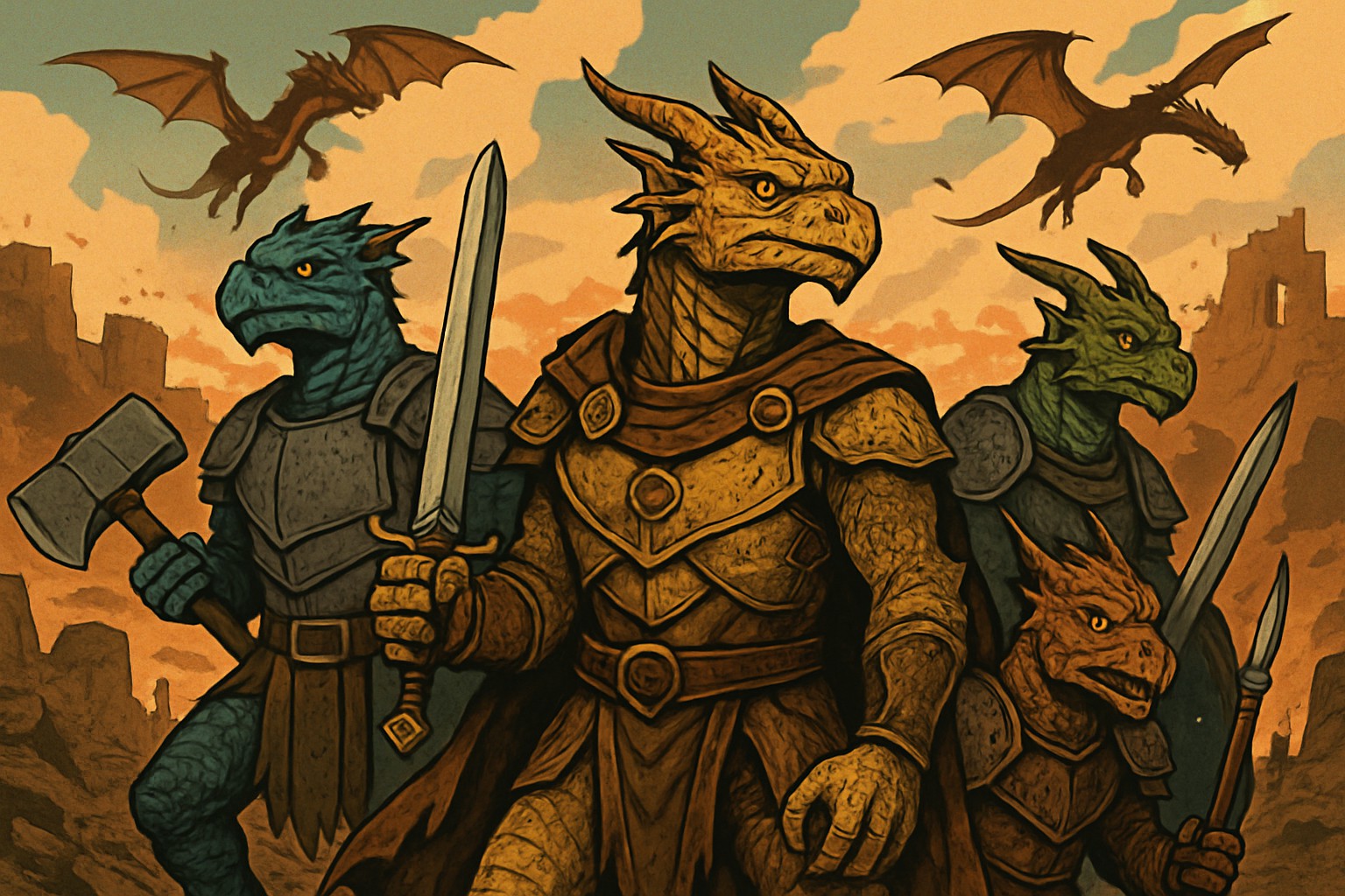 What Makes Dragonlance Draconian Races Unique?