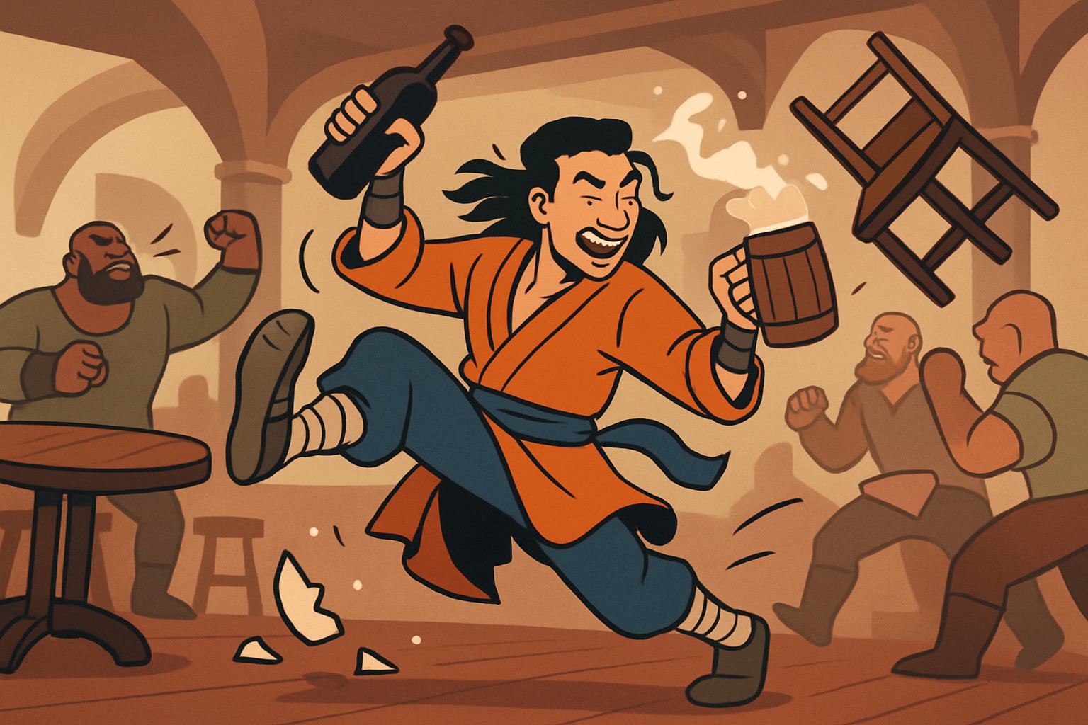 Pathfinder Drunken Master Build Guide for New Players
