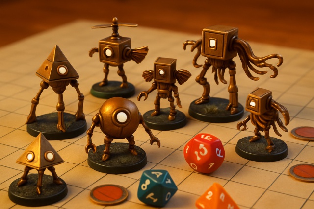 Which Modron Mini Works Best for D&D Combat?