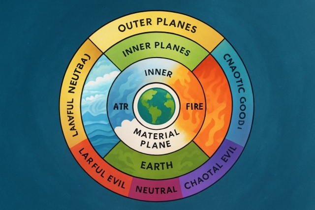 Understanding the D&D Great Wheel Planar System