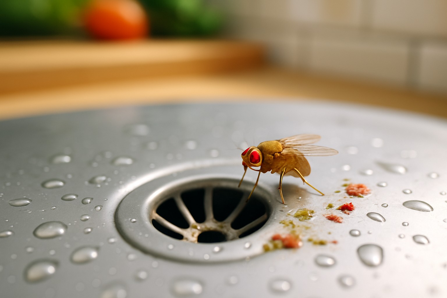 Can Fruit Flies Live in Drains and Survive There?