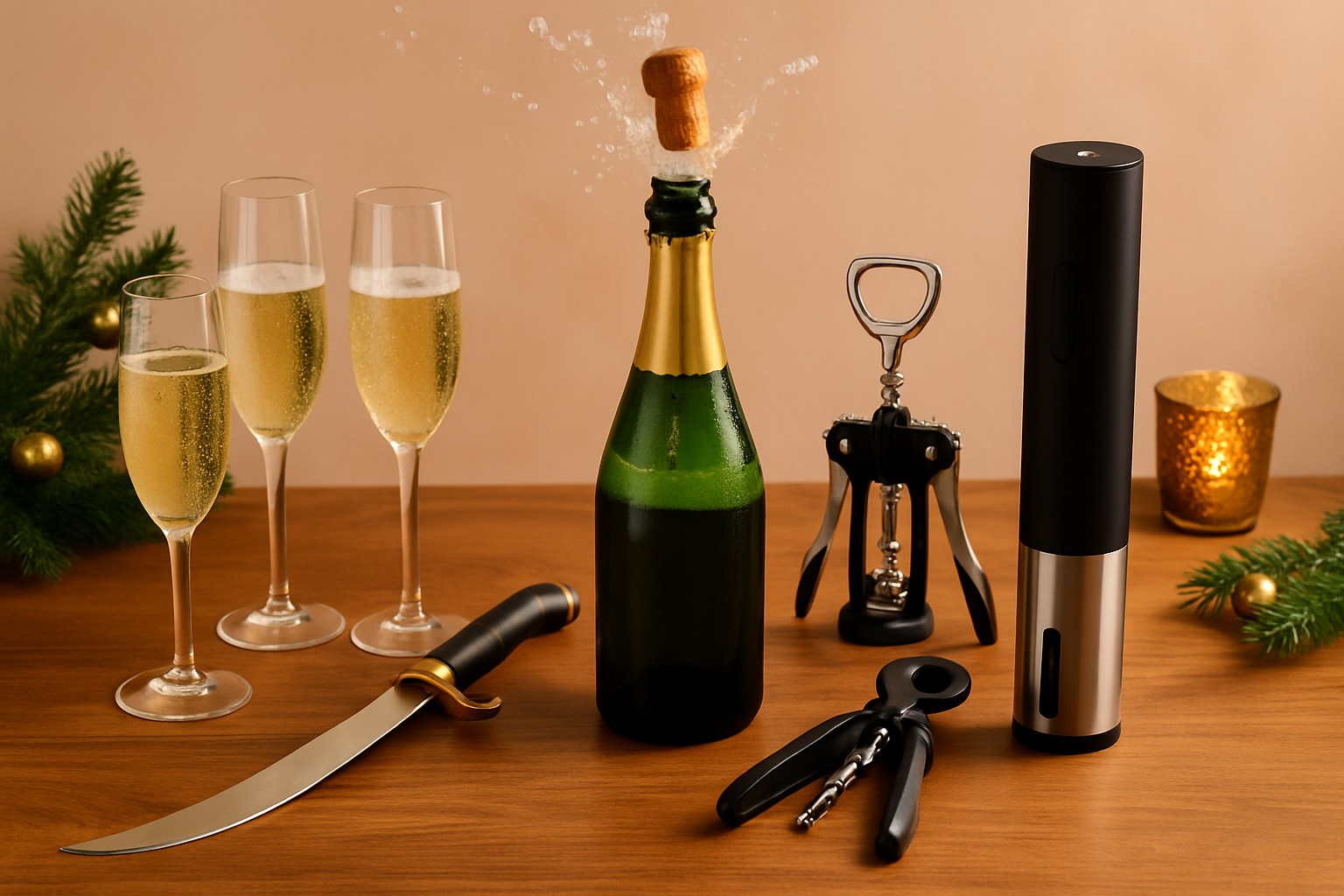 Champagne Cork Opener Options for Easy Bottle Opening