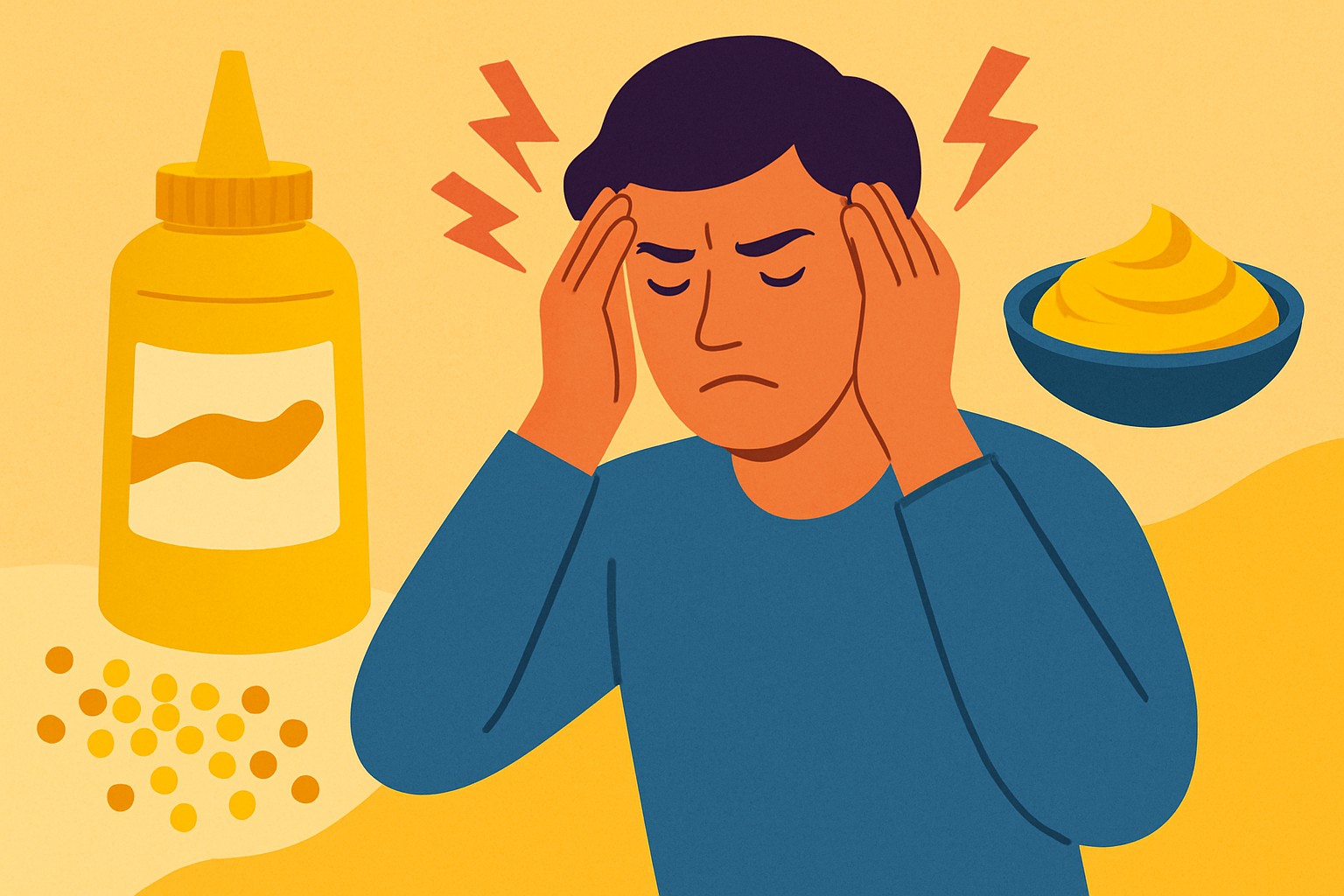 Mustard Headache - Causes You Need to Understand